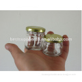 50ml round shape glass honey jar